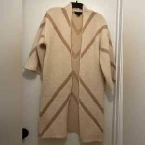 Steve Madden Beige and Tan Cardigan